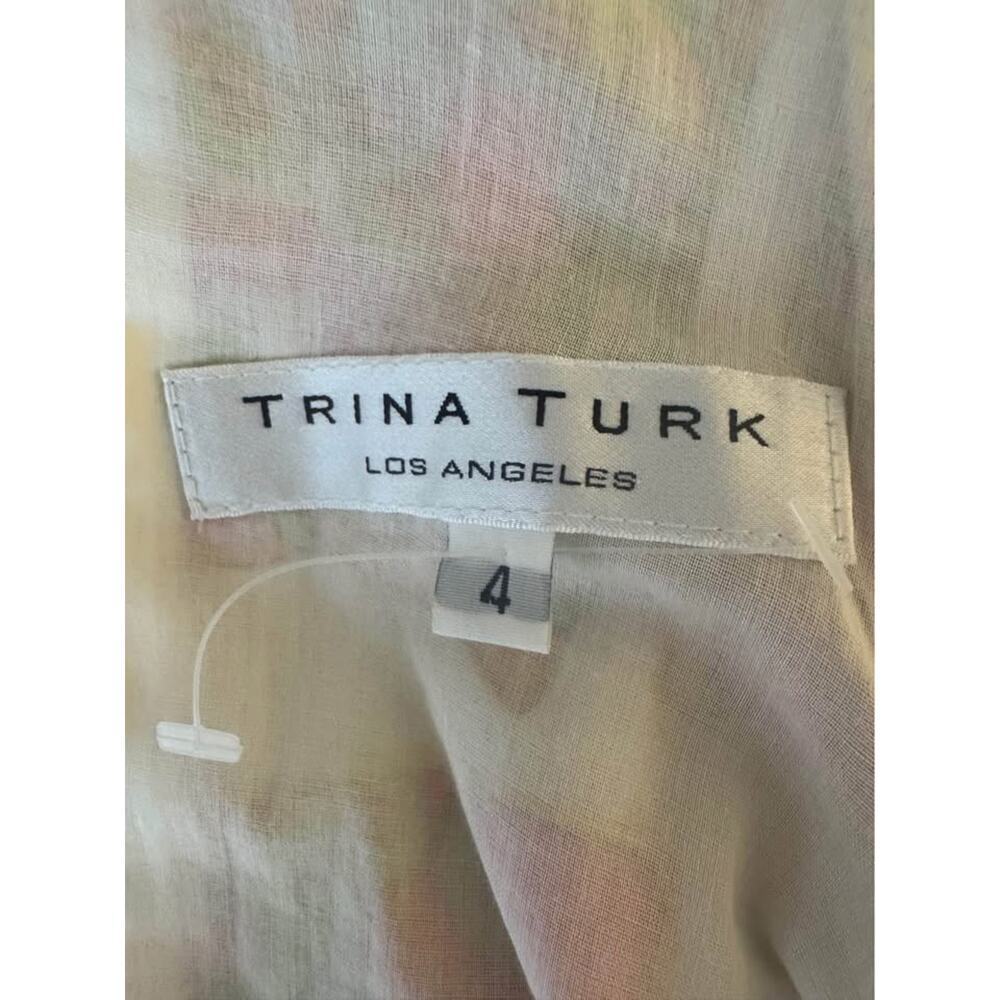 Trina Turk Women’s Size 4 Small Trina Silk Halter Neck Dress - Picture 10 of 10
